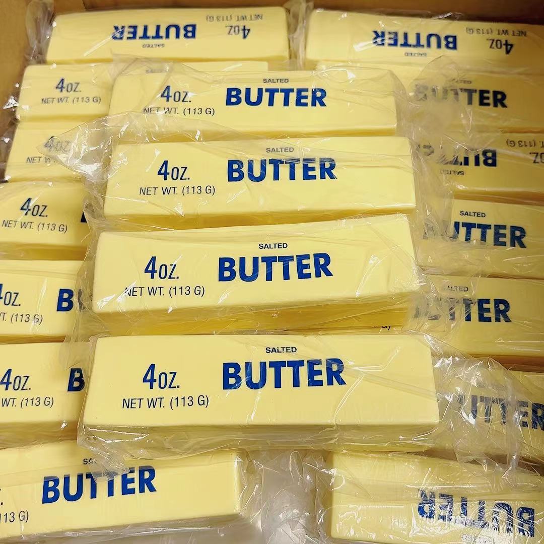 Multiple packages of 4 oz butter squishy with visible branding.
